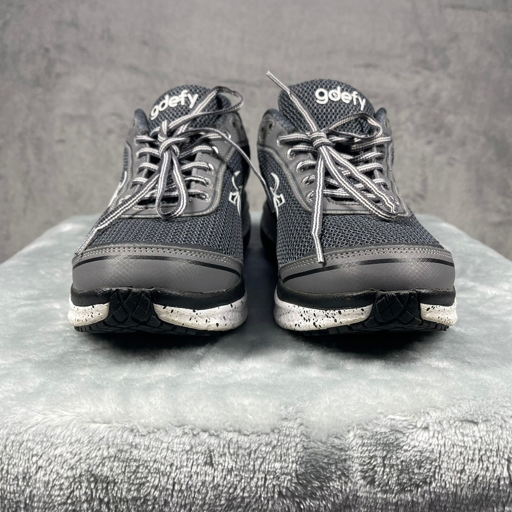 Gravity Defyer G-Defy Ion Mens Size 10 Grey Black VersoShock Sneakers - Picture 4 of 10